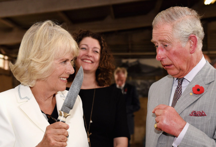 Saat Camilla Menodongkan Pisau Pada Pangeran Charles