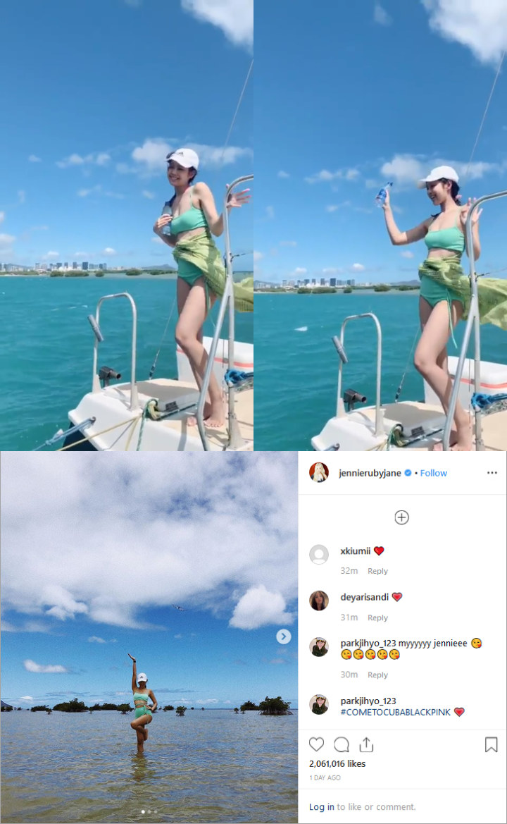 Jennie BLACKPINK berbikini