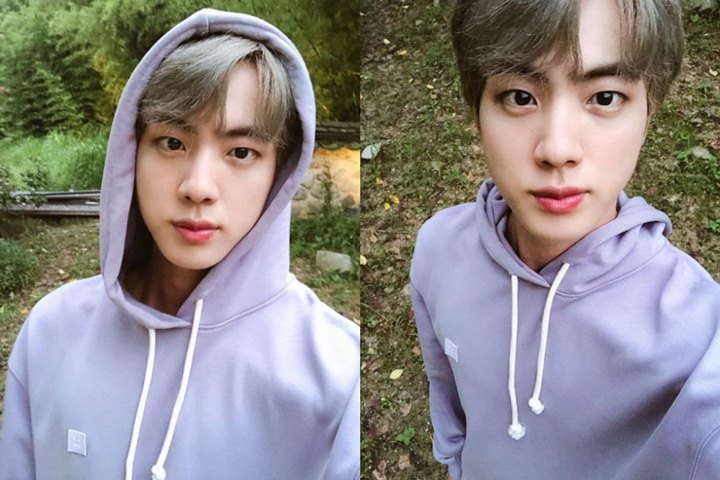 Jin BTS Bagikan Foto Ganteng Saat Liburan, Netter Ramai Bahas Ini