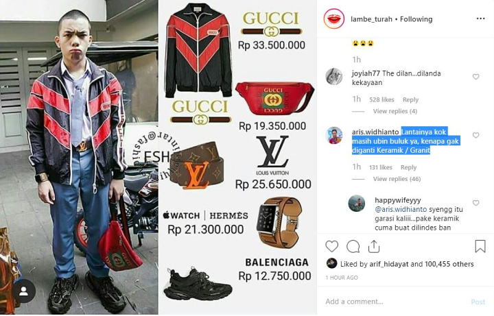 Harga Outfit Saaih Halilintar