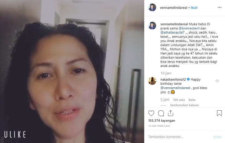 Komentar Natasha Wilona