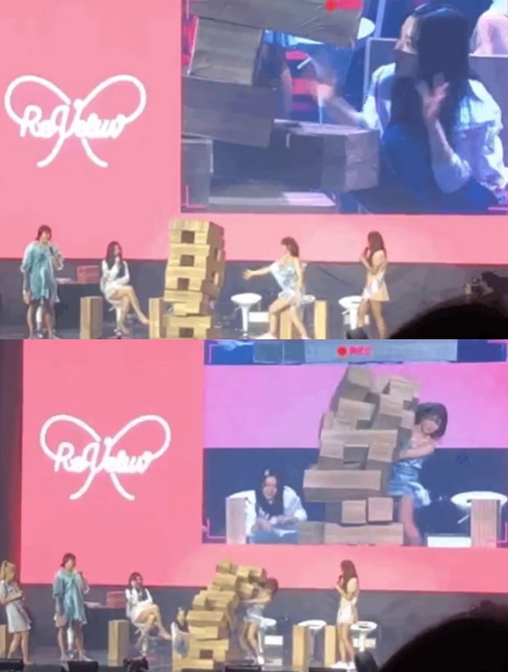Wendy Red Velvet Dipanggil Malaikat Usai Selamatkan Irene dari Bahaya di Fanmeeting