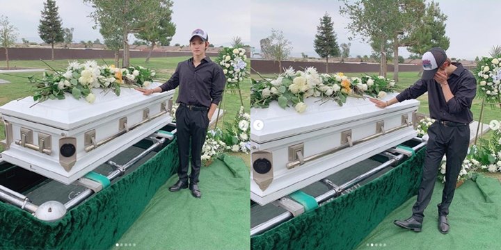 Kim Samuel Hapus Foto Bareng Peti Mati Sang Ayah Karena Posisi Tangan Dikritik, Ini Kata Netizen