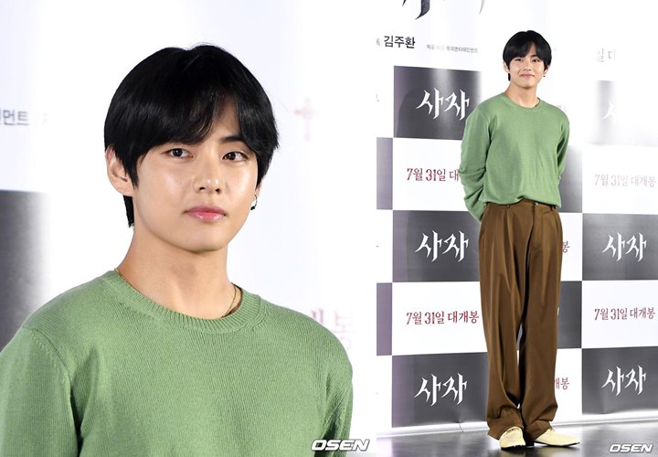 V BTS Ganteng Maksimal di Premiere Film Park Seo Joon, Netter Puji Habis-Habisan