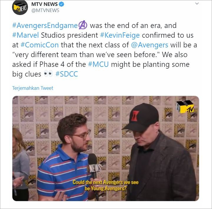 Bos Marvel Studios Kevin Feige Ungkap Judul Film MCU FavoritnyaBos Marvel Studios Kevin Feige Ungkap Judul Film MCU Favoritnya