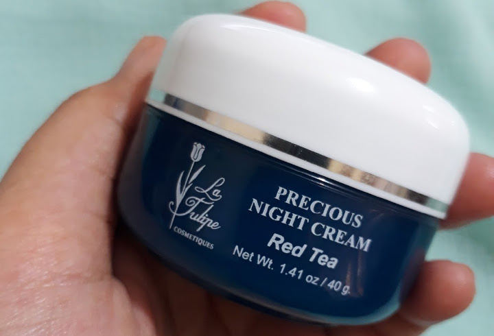 La Tulipe Precious Night Cream, Krim Malam Berkualitas yang Memiliki Spatula