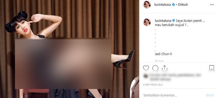 Lucinta Luna Ikutan Drama Pamit