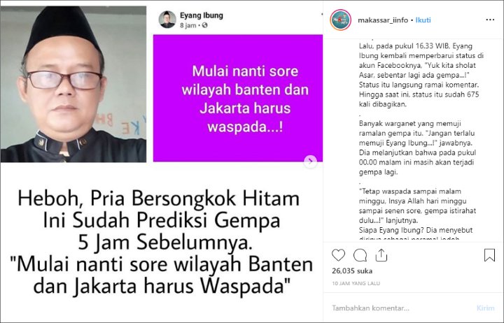 Postingan Eyang Ibung
