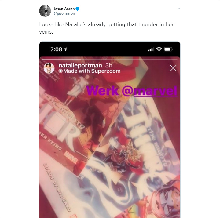 Natalie Portman Rajin Baca Komik Demi \'Thor: Love and Thunder\'