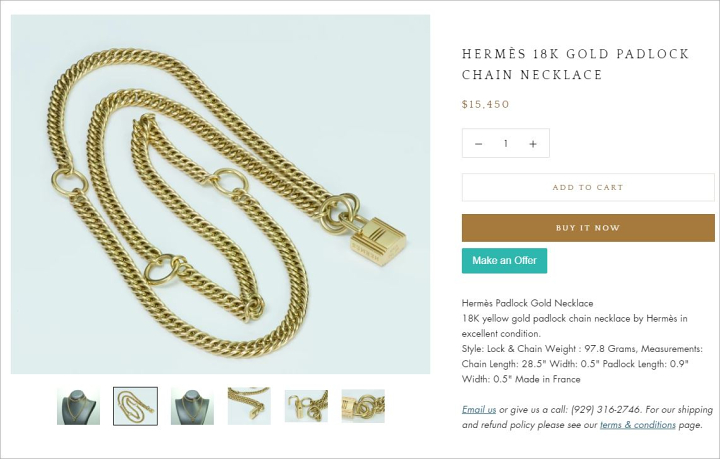 Kalung Hermes