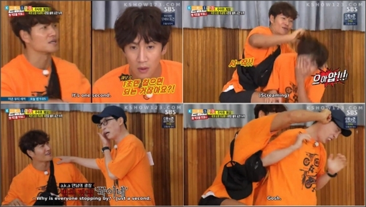 Kim Jong Kook Singkirkan Lee Kwang Soo dan Yoo Jae Seok Dalam 1 Detik di \'Running Man\'