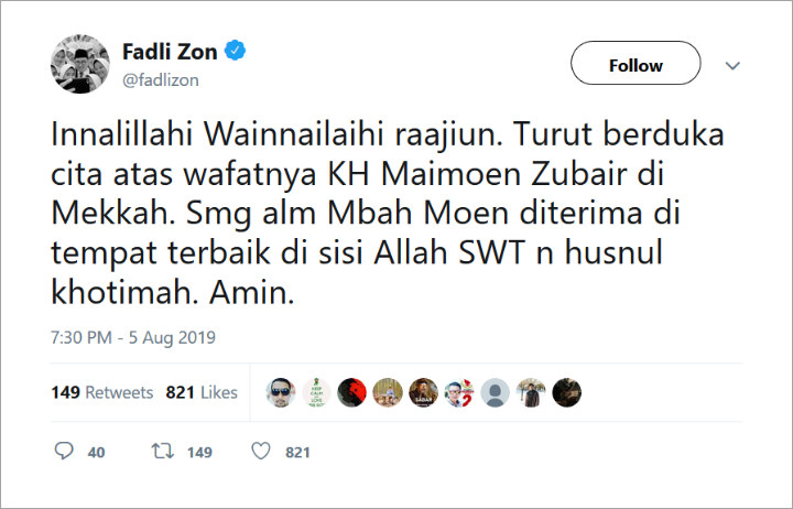 Fadli Zon