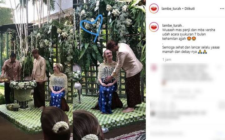 Acara Mitoni Istri Pandji Trihatmodjo