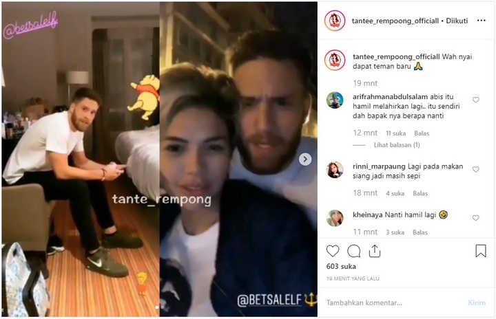 Nikita Mirzani Asyik Duet Mesra Bareng Pria Bule Ganteng