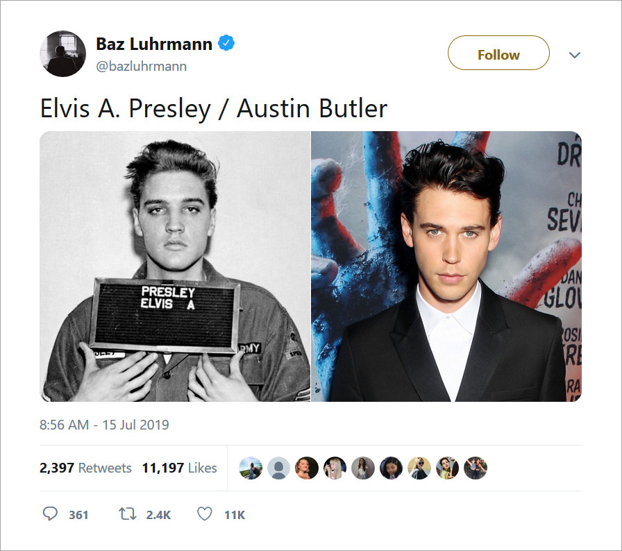 Film Biopik Elvis Presley Akhirnya Umumkan Tanggal Rilis Usai Temukan Pemeran Utama
