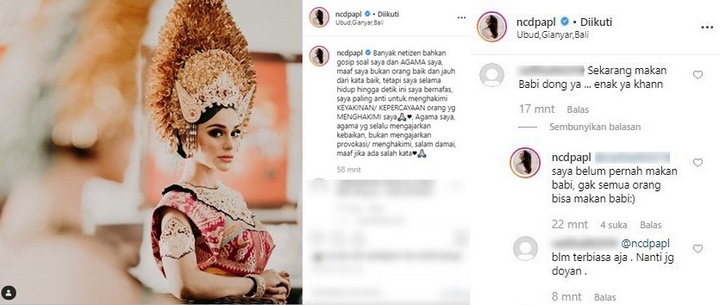 Klarifikasi Nora Alexandra Soal Isu Murtad