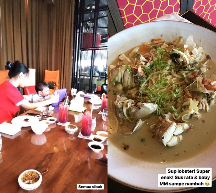 ART Sandra Dewi minta tambah sup mahal
