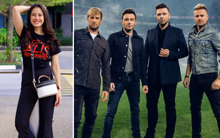 20 Tahun Jadi Fangirl, Pevita Pearce Bikin Iri Diajak Westlife Naik ke Atas Panggung