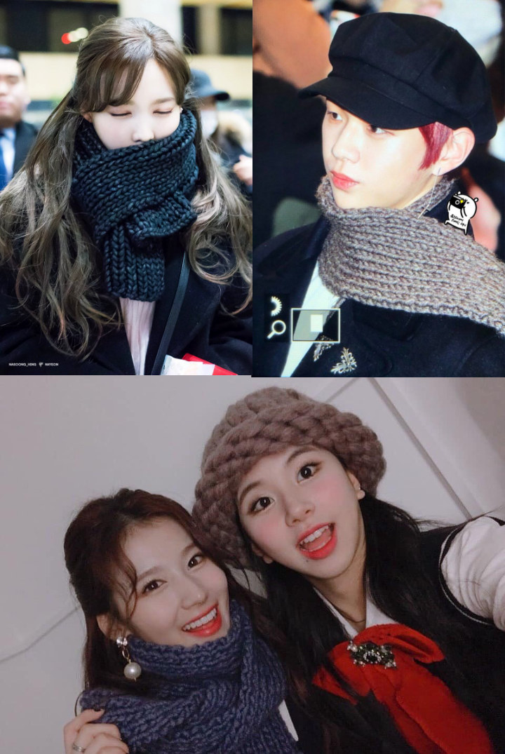 Syal Kang Daniel Ini Diduga Buatan Jihyo Twice, Kembaran dengan Nayeon Cs
