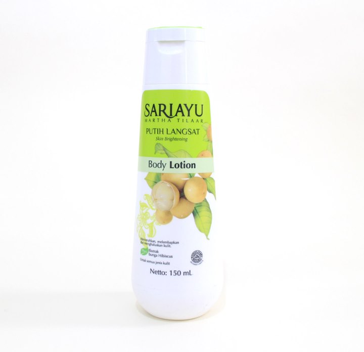 Gunakan Sariayu Putih Langsat Body Lotion dengan Rutin, Maka Kulit Tubuhmu Akan Lebih Cerah