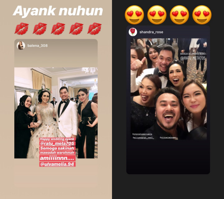 Dimeriahkan Siti Badriah, Ratu Meta Gelar Resepsi Nikah Mewah