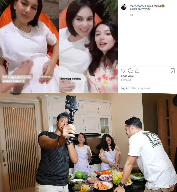 Asmirandah dan Irish Bella