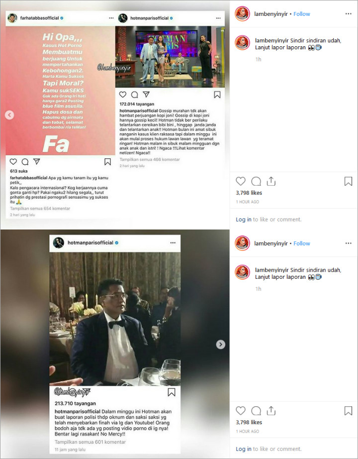 Hotman VS Farhat
