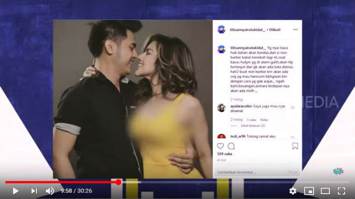 Galih Ginanjar-Barbie Diramal Pisah
