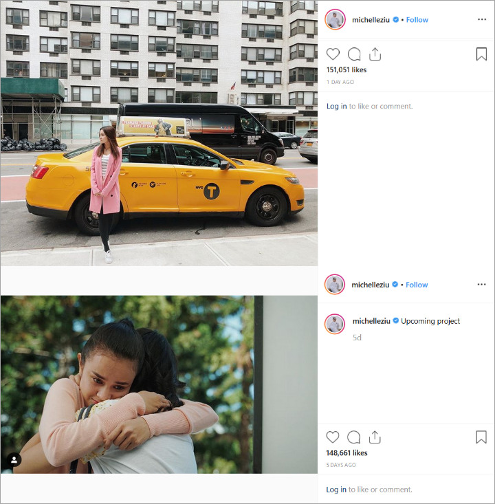 Postingan Michelle Ziudith
