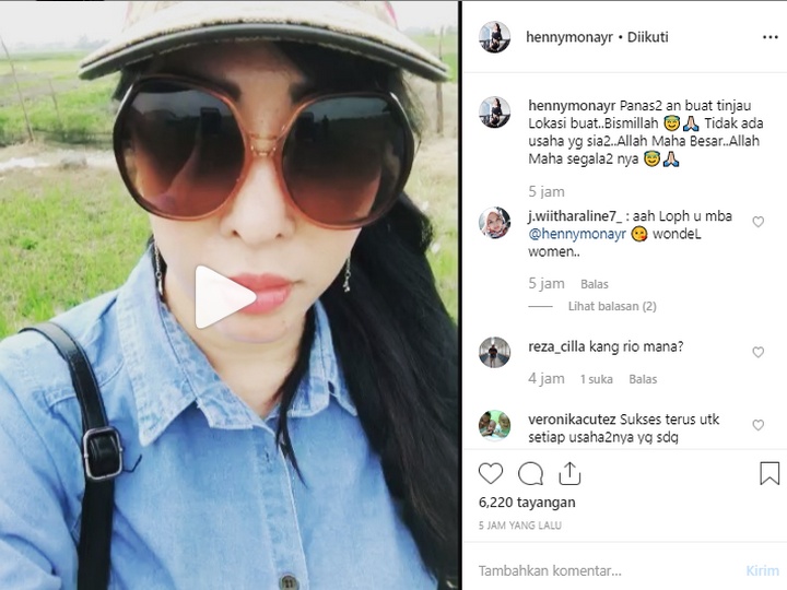 Henny Istri Rio Reifan Masih Sibuk Kerja Banting Tulang
