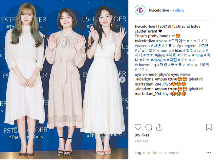 Penampilan Perdana Jihyo