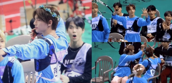 Doyoung NCT Melongo Kagumi Kemampuan Memanah Stray Kids di \'ISAC 2019\'