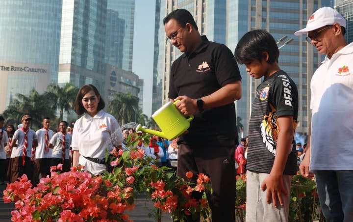 Dulu Lidah Mertua, Kini Anies Baswedan Unggulkan Bugenvil Untuk Atasi Polusi