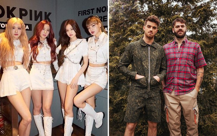 BLACKPINK Kumpul Bareng The Chainsmokers Tanpa Jisoo, Belahan Dada Jennie Bikin Salfok