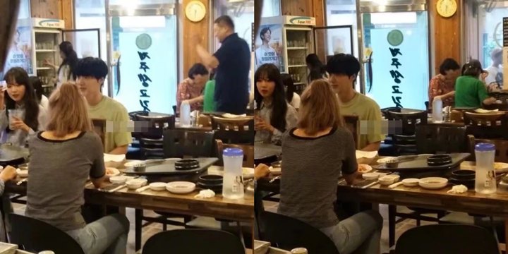 Beredar Foto Ahn Ja Hyun Rayakan Ultah Bareng 3 Wanita
