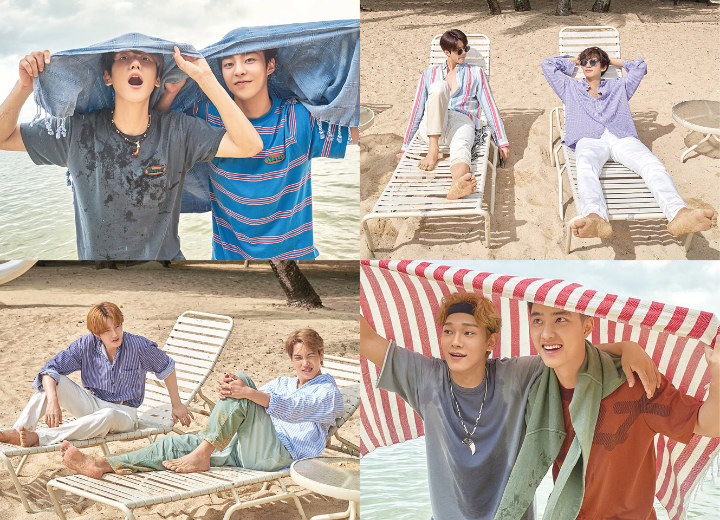 EXO Siap Rilis Photobook Baru, Suho Cs Asyik Berjemur di Hawaii