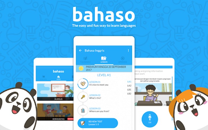 Asah Kemampuan Berbahasa Asingmu dengan Bahaso: Learn Languages