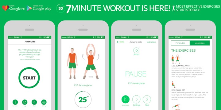 Kembangkan Dirimu dengan Selalu Menjaga Kesehatan Tubuh dengan 7 Minute Workout