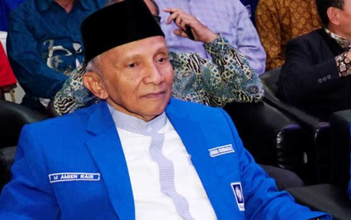 Amien Rais Dibisiki Ketum PAN, Lega Tak Gabung Kabinet Jokowi