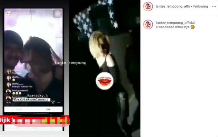 Barbie Kumalasari Dugem dan Cium Brondong Tampan