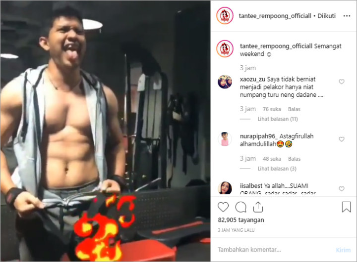 Iko Uwais Melet Nyaris Topless