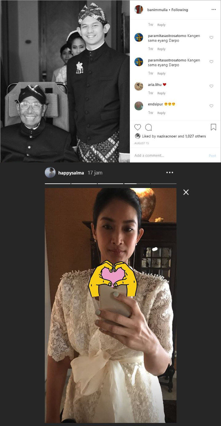 Foto Happy Salma dan Foto Lawas Bani Mulia