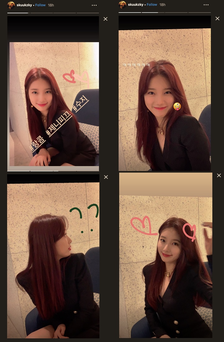 Foto Suzy Rambut Baru