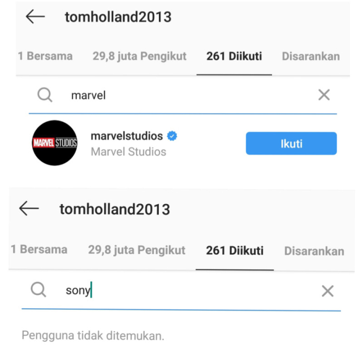 Tom Holland Unfollow Sony dan Unggah Foto Bareng Tony Stark Usai Spider-Man Keluar dari MCU