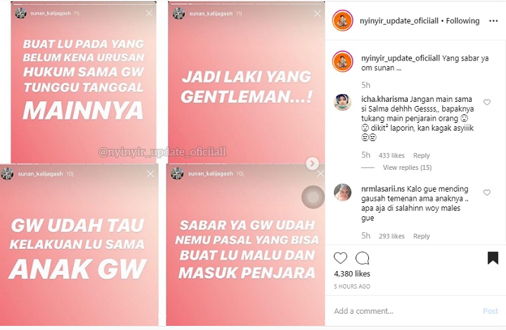 InstaStory Sunan Kalijaga 1