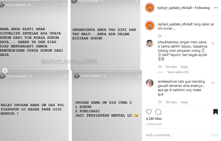 InstaStory Sunan Kalijaga 2