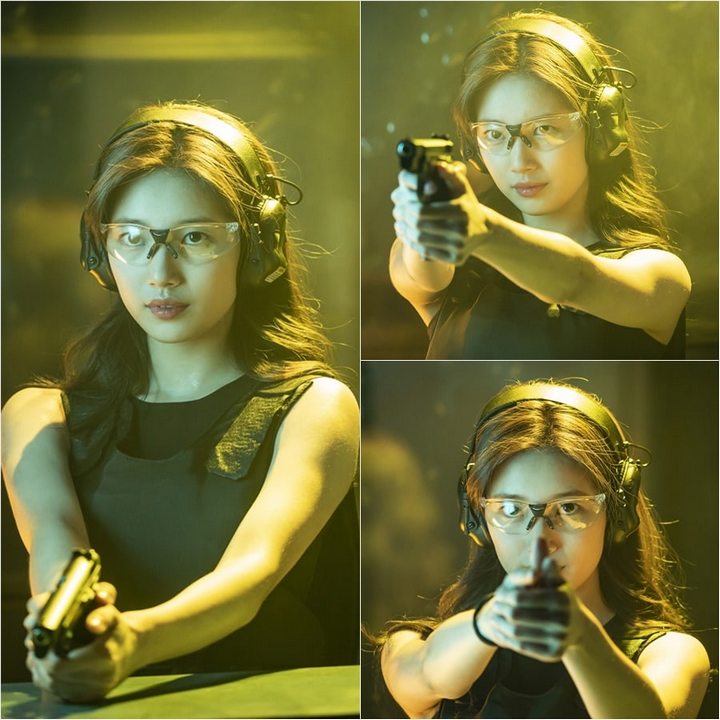 Pose dan Ekspresi Suzy Saat Adegan Menembak di \'Vagabond\' Tuai Pujian