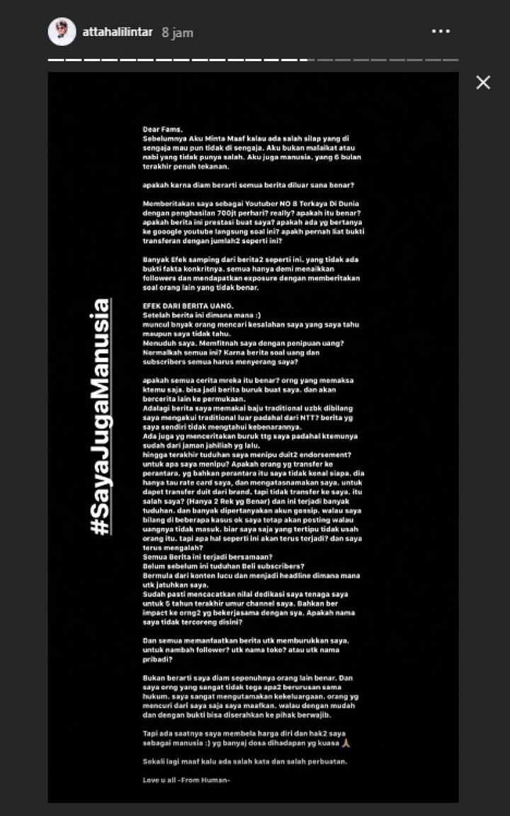 Atta Halilintar Alami Kerugian Mengerikan GaraGara Diberitakan Jadi