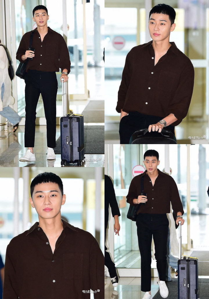 Park Seo Joon Bikin Pangling Potong Rambut Nyaris Gundul