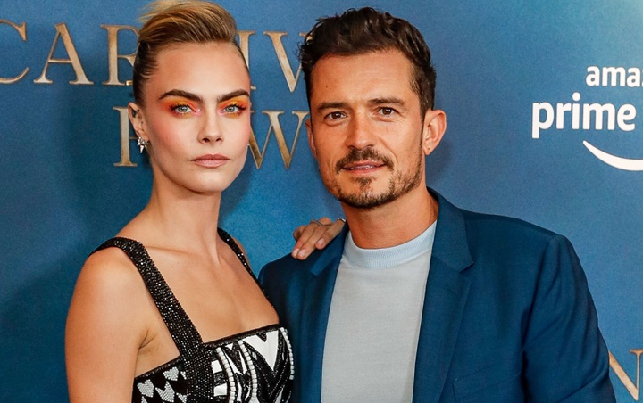 Orlando Bloom Akui Tak Nyaman Lakukan Adegan Intim dengan Cara Delevingne di 'Carnival Row'